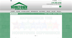 Desktop Screenshot of hometownappliancestore.com